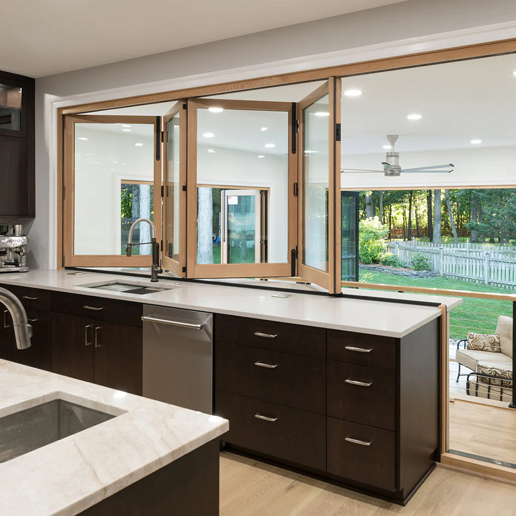 48x48 Aluminum Bifold Window – Energy Efficient | 2L, 2R