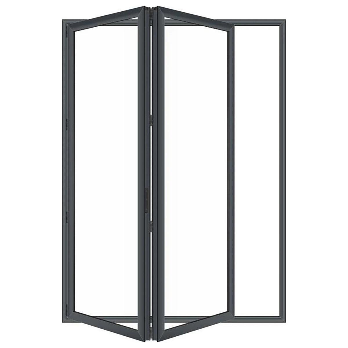60x80 Aluminum Bifold Door – Space-Saving & Modern | 2L, 2R