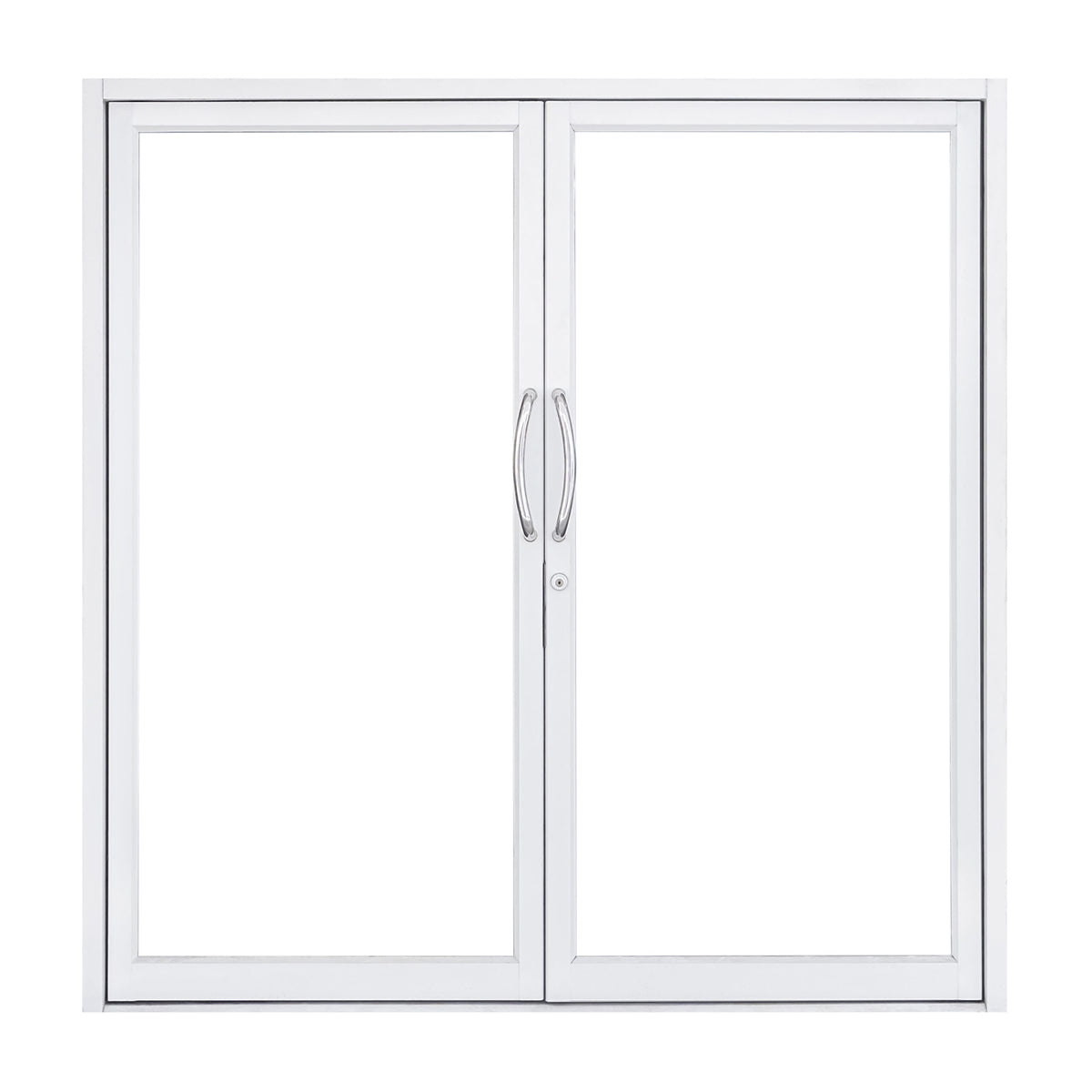 72x80 Aluminum French Door – Modern Double Door | MJ Bifold Doors