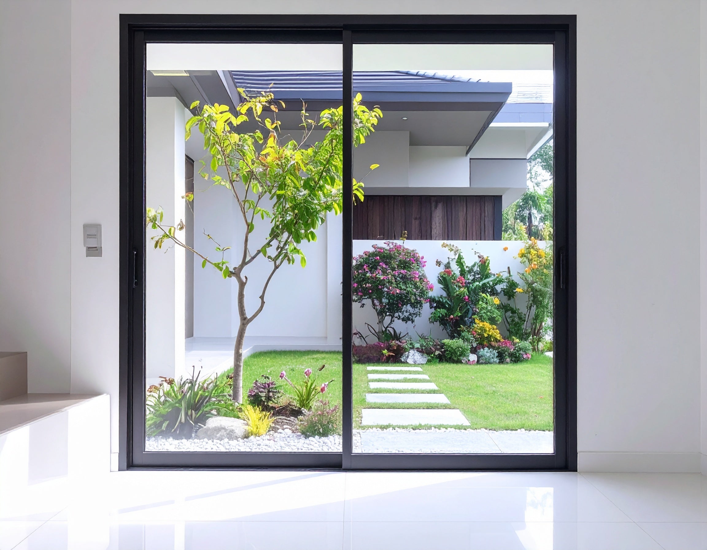 108x80 Aluminum Sliding Door – Energy Efficient & Sleek | MJ Bifold Doors