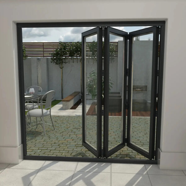 Aluminum Bifold Door 108″Wx96″H