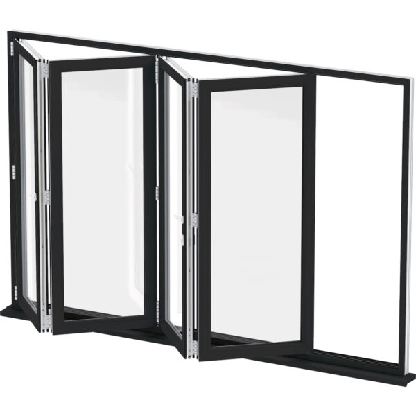 Aluminum Bifold Window 72″Wx36″H - Image 2